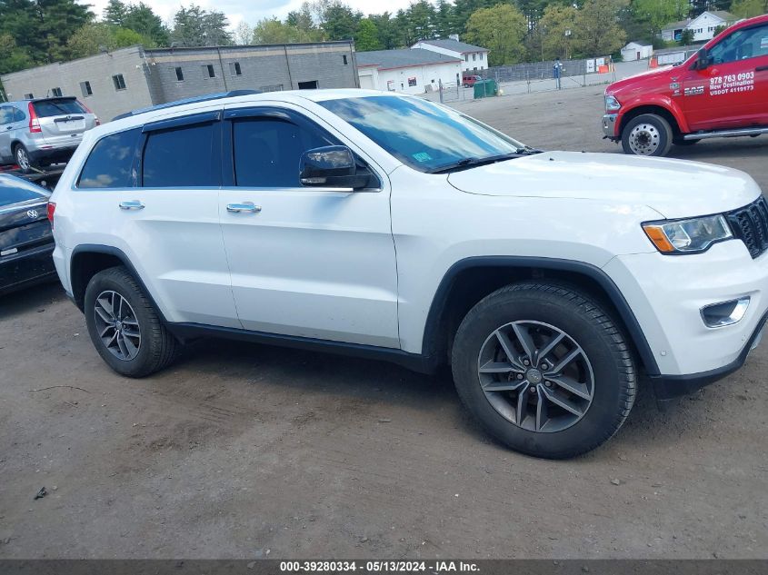 2018 Jeep Grand Cherokee Limited 4X4 VIN: 1C4RJFBG4JC299039 Lot: 39280334