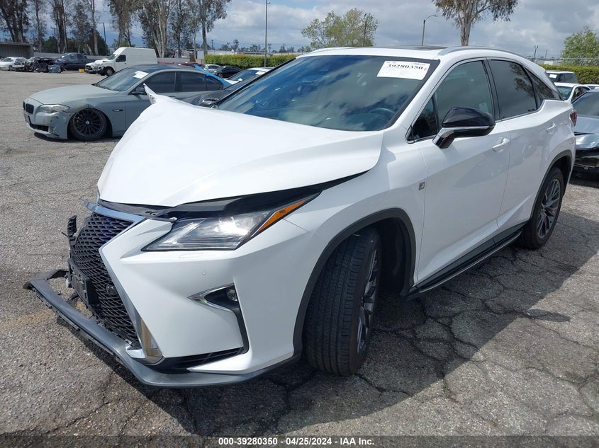 VIN 2T2BZMCA3HC117000 2017 LEXUS RX 350 F SPORT