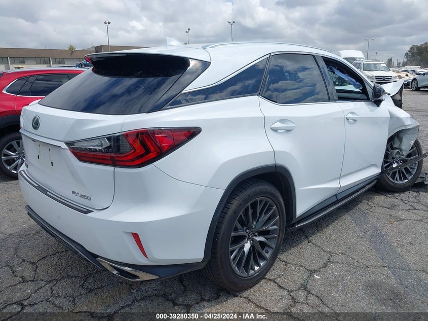 VIN 2T2BZMCA3HC117000 2017 LEXUS RX 350 F SPORT