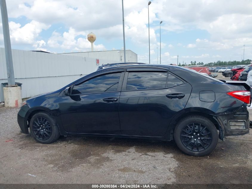 2015 Toyota Corolla Le VIN: 5YFBURHE6FP302876 Lot: 39280384