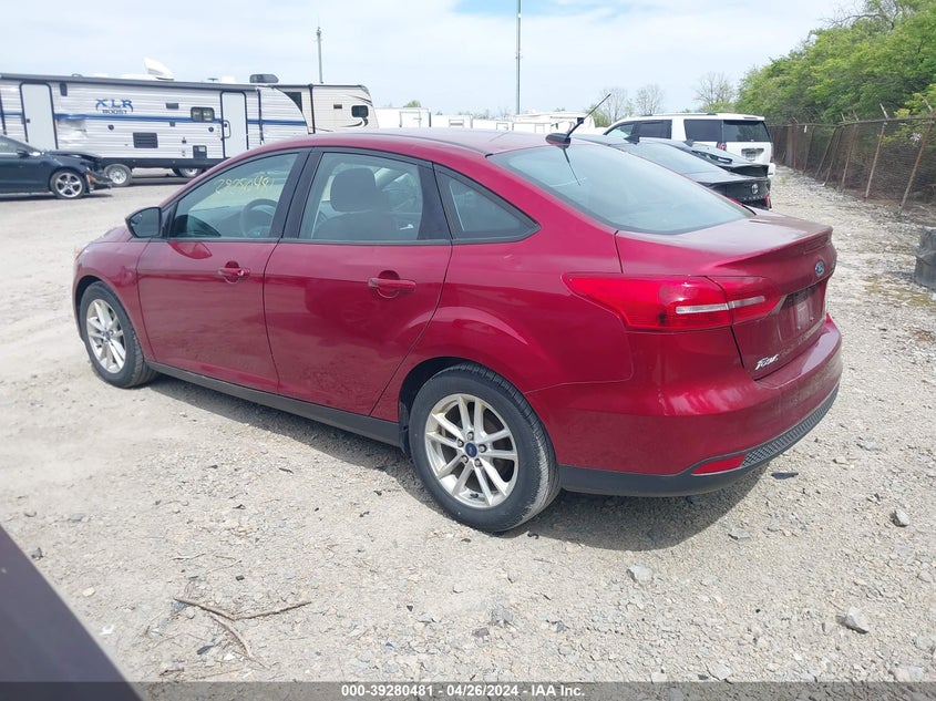 VIN 1FADP3F22HL203981 2017 FORD FOCUS SE