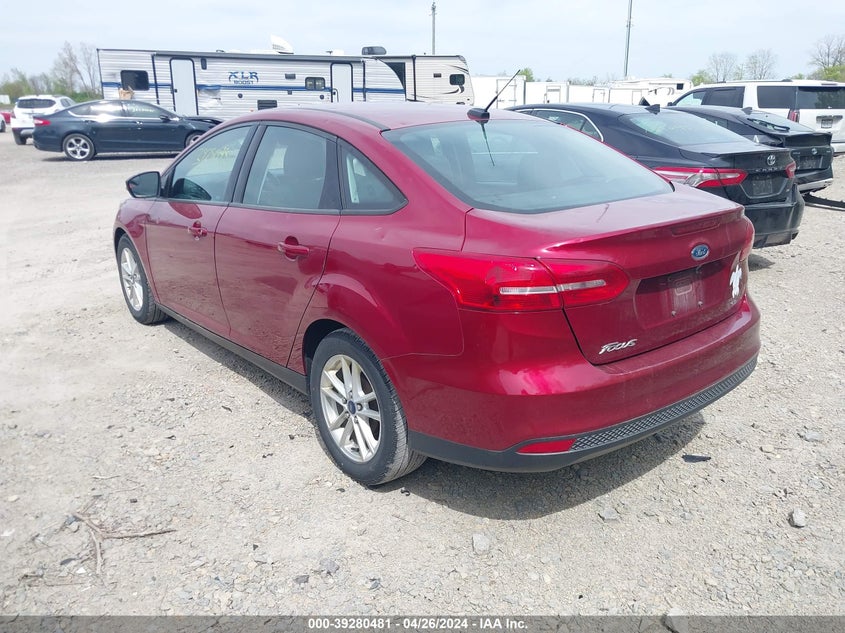 VIN 1FADP3F22HL203981 2017 FORD FOCUS SE