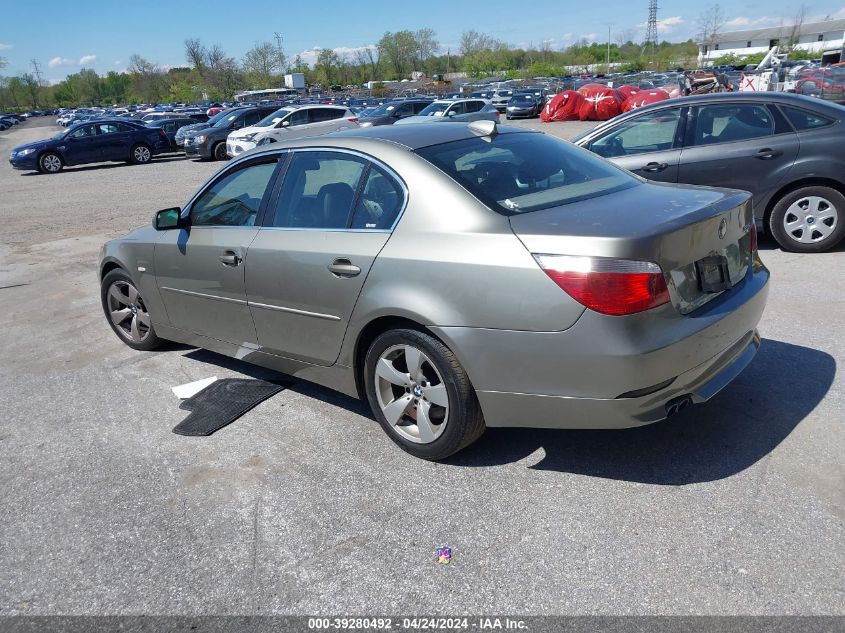 2005 BMW 525I VIN: WBANA53585B856940 Lot: 39280492