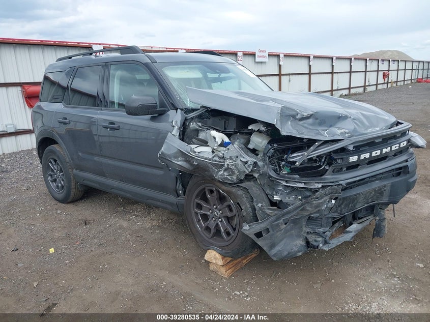 2022 Ford Bronco Sport Big Bend VIN: 3FMCR9B65NRD53555 Lot: 39280535