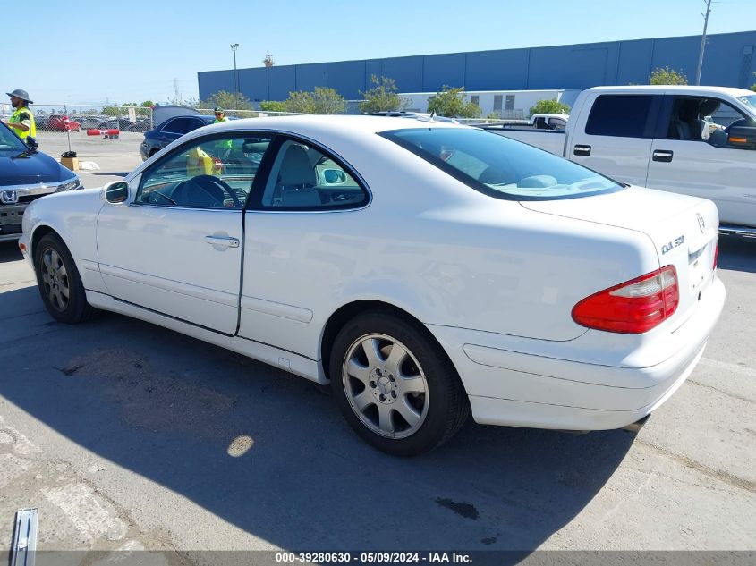 2001 Mercedes-Benz Clk 320 VIN: WDBLJ65G01F187398 Lot: 39280630