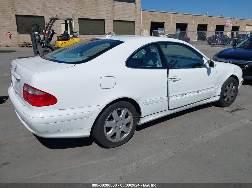 2001 Mercedes-Benz Clk 320 VIN: WDBLJ65G01F187398 Lot: 39280630