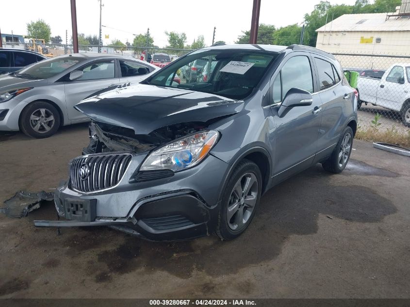 2014 Buick Encore VIN: KL4CJASB6EB628424 Lot: 39280667