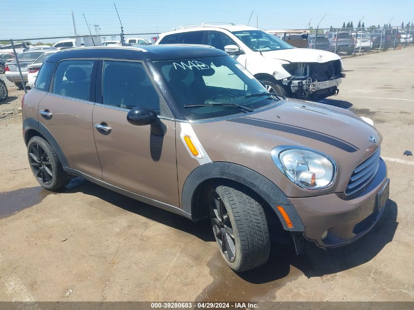 2013 Mini Countryman Cooper VIN: WMWZB3C51DWM09134 Lot: 39280683