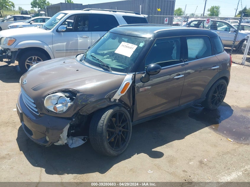 2013 Mini Countryman Cooper VIN: WMWZB3C51DWM09134 Lot: 39280683