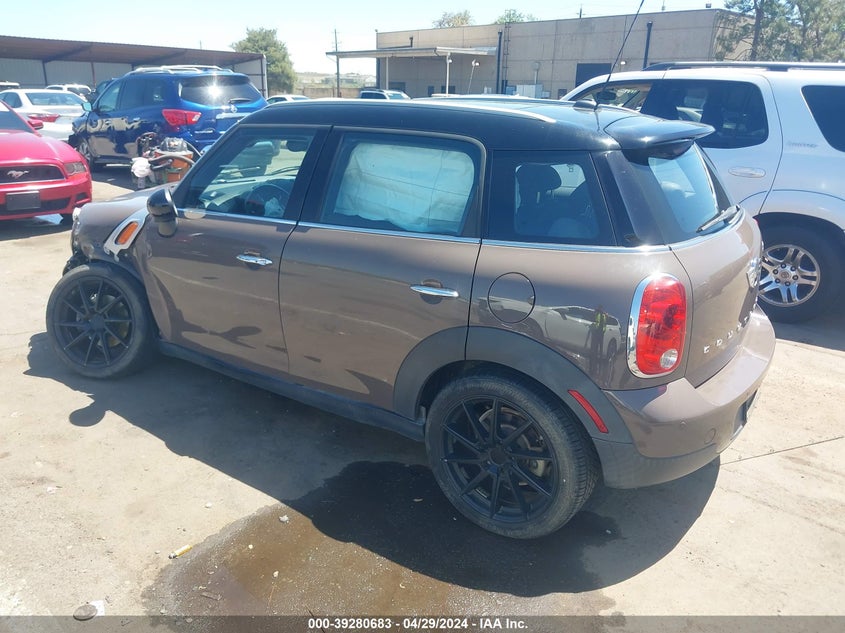 2013 Mini Countryman Cooper VIN: WMWZB3C51DWM09134 Lot: 39280683