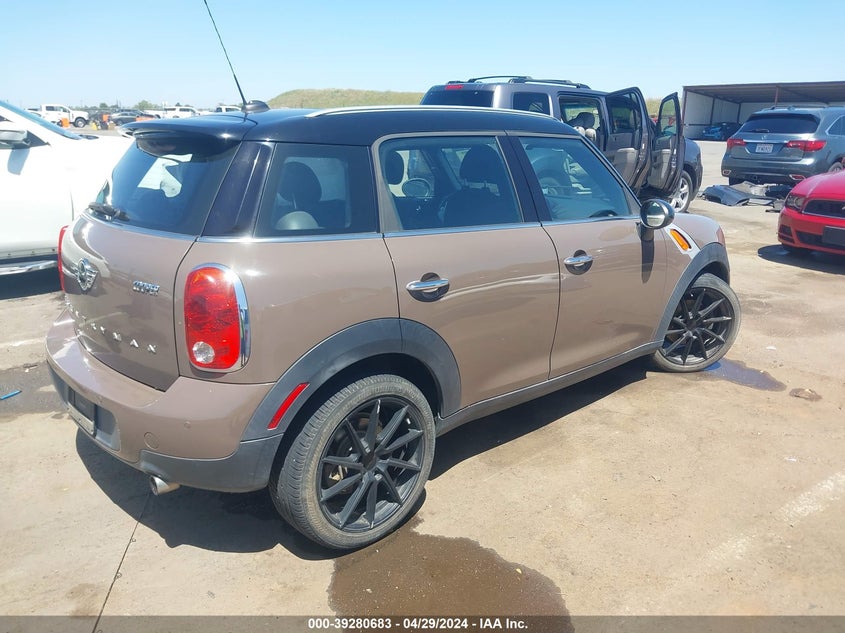 2013 Mini Countryman Cooper VIN: WMWZB3C51DWM09134 Lot: 39280683
