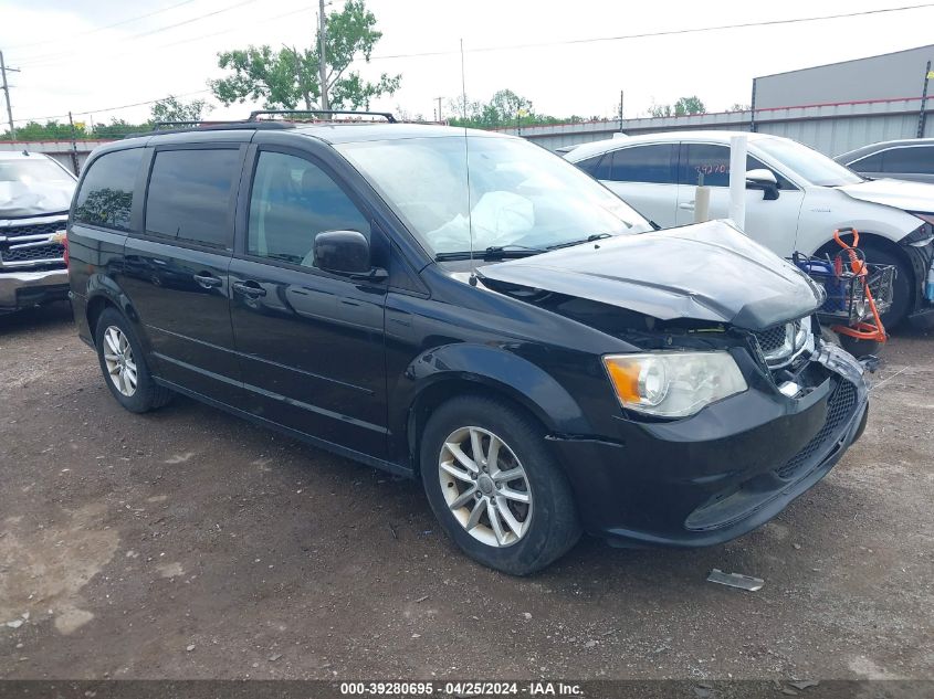 2013 Dodge Grand Caravan Sxt VIN: 2C4RDGCG0DR617424 Lot: 39280695