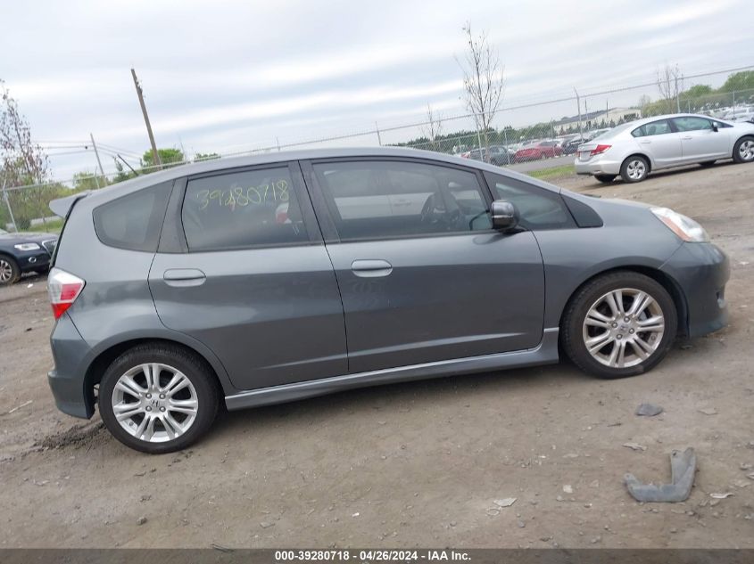 2011 Honda Fit Sport VIN: JHMGE8H57BC011947 Lot: 39280718