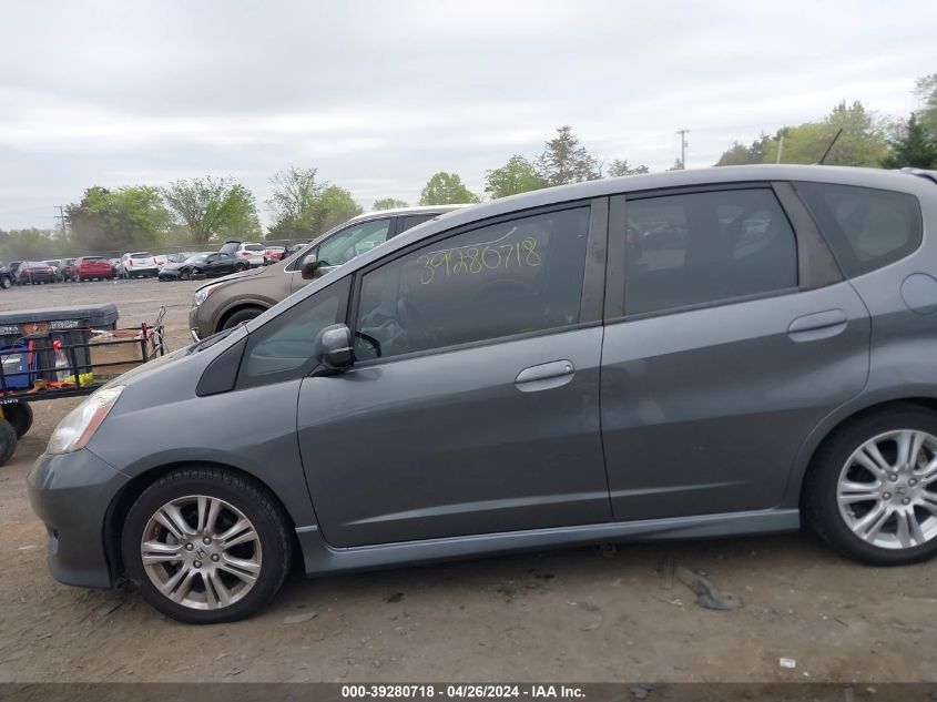 2011 Honda Fit Sport VIN: JHMGE8H57BC011947 Lot: 39280718