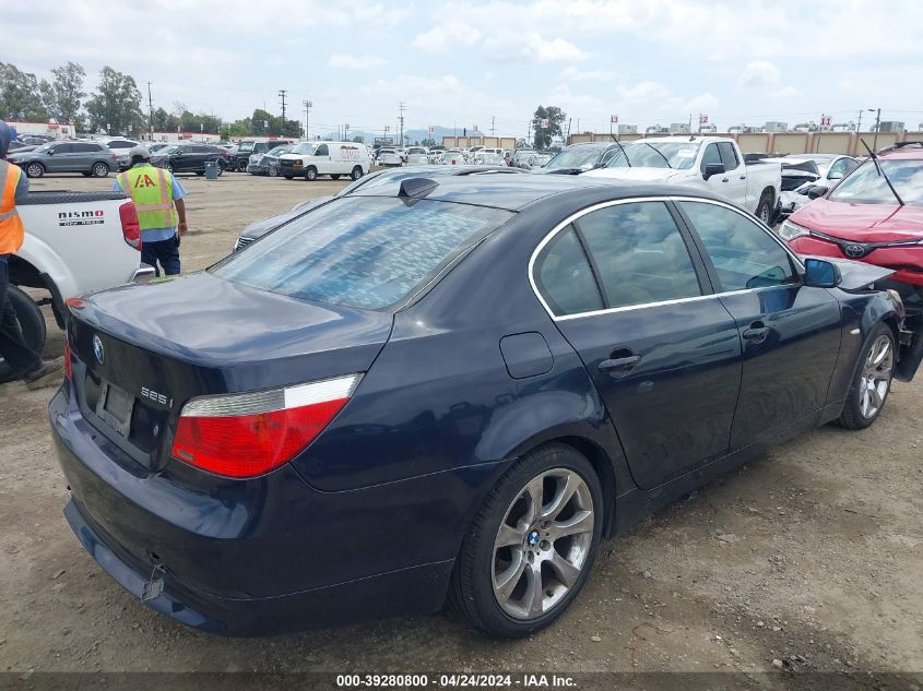 2004 BMW 525I VIN: WBANA53554B174435 Lot: 39280800