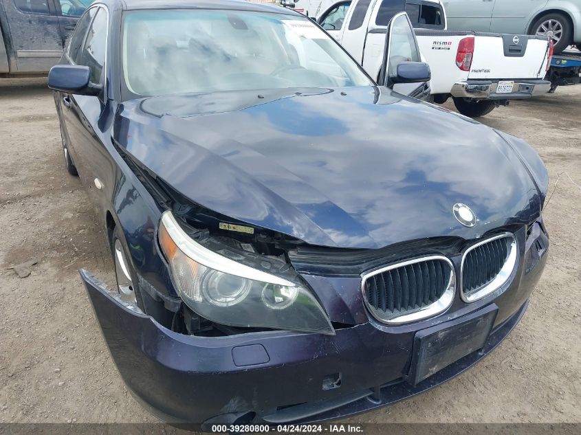 2004 BMW 525I VIN: WBANA53554B174435 Lot: 39280800