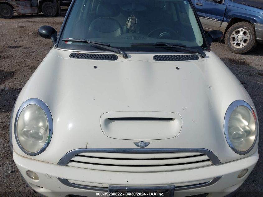 2005 Mini Cooper S VIN: WMWRE33515TL11294 Lot: 39280822