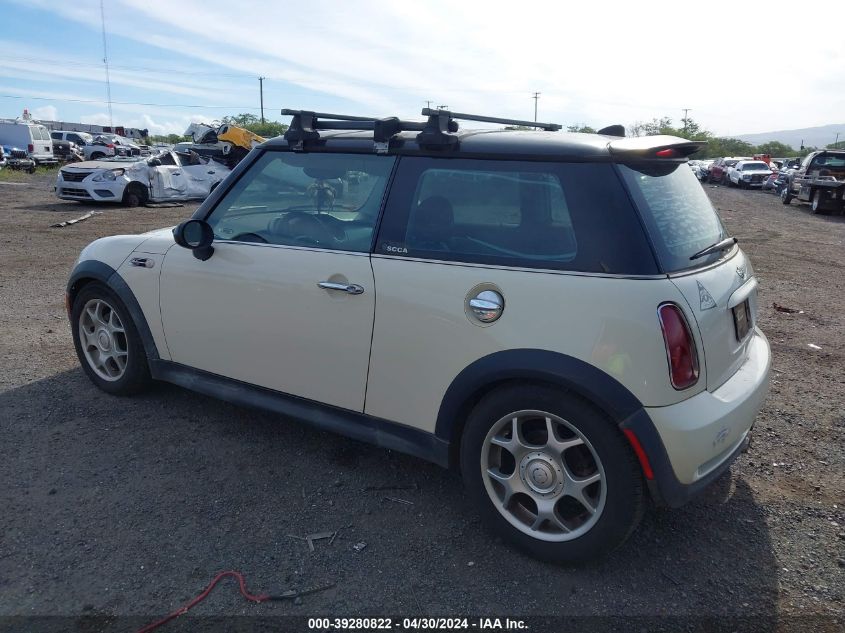 2005 Mini Cooper S VIN: WMWRE33515TL11294 Lot: 39280822