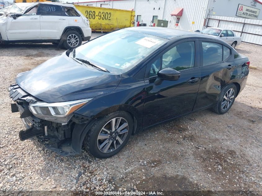 2020 Nissan Versa Sv Xtronic Cvt VIN: 3N1CN8EV8LL842158 Lot: 39280845