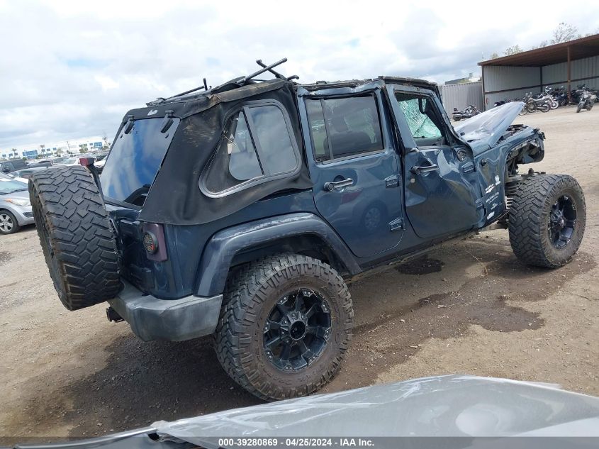 2007 Jeep Wrangler Unlimited Sahara VIN: 1J4GA59147L166321 Lot: 39280869