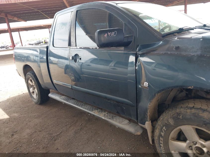 2004 Nissan Titan Se VIN: 1N6AA06A94N589024 Lot: 39280876