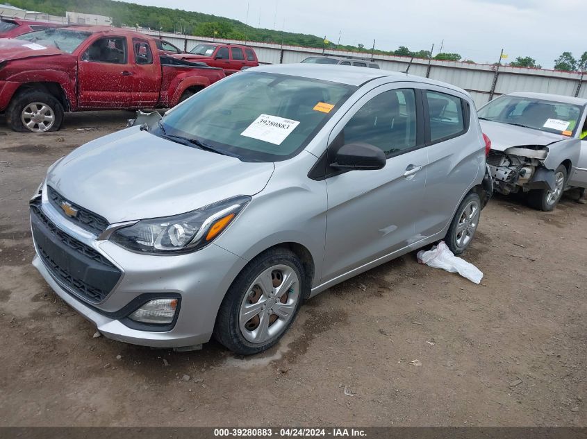 2019 Chevrolet Spark Ls Cvt VIN: KL8CB6SA5KC701899 Lot: 39280883