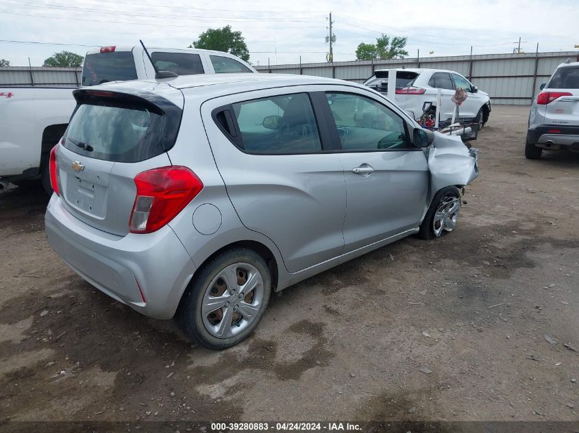 2019 Chevrolet Spark Ls Cvt VIN: KL8CB6SA5KC701899 Lot: 39280883