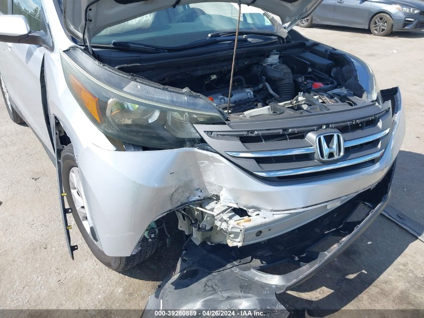 2013 Honda Cr-V Ex-L VIN: 2HKRM3H72DH504198 Lot: 39280889