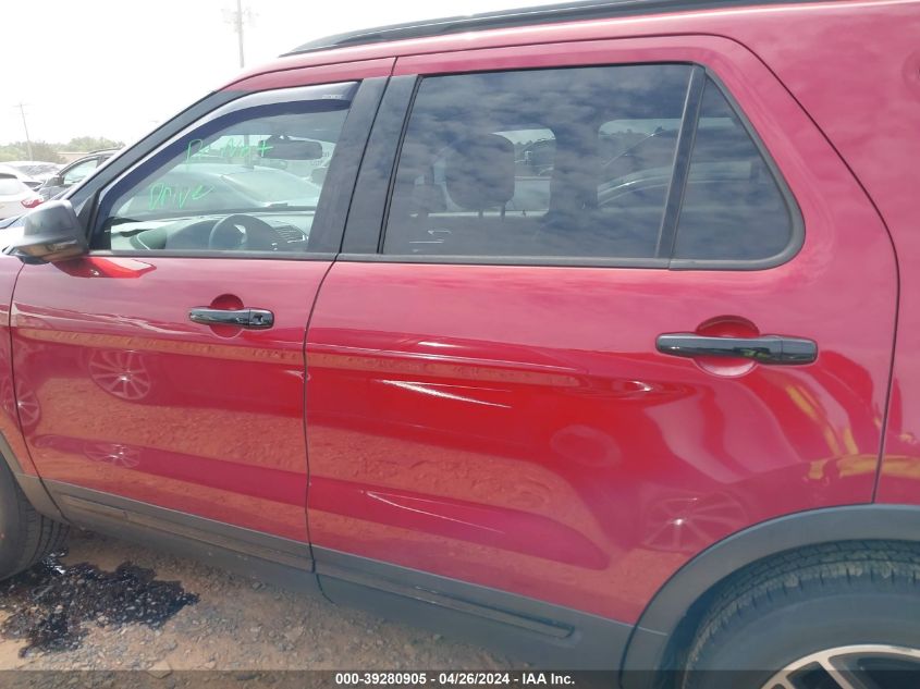 2016 Ford Explorer Sport VIN: 1FM5K8GT7GGB30868 Lot: 39280905