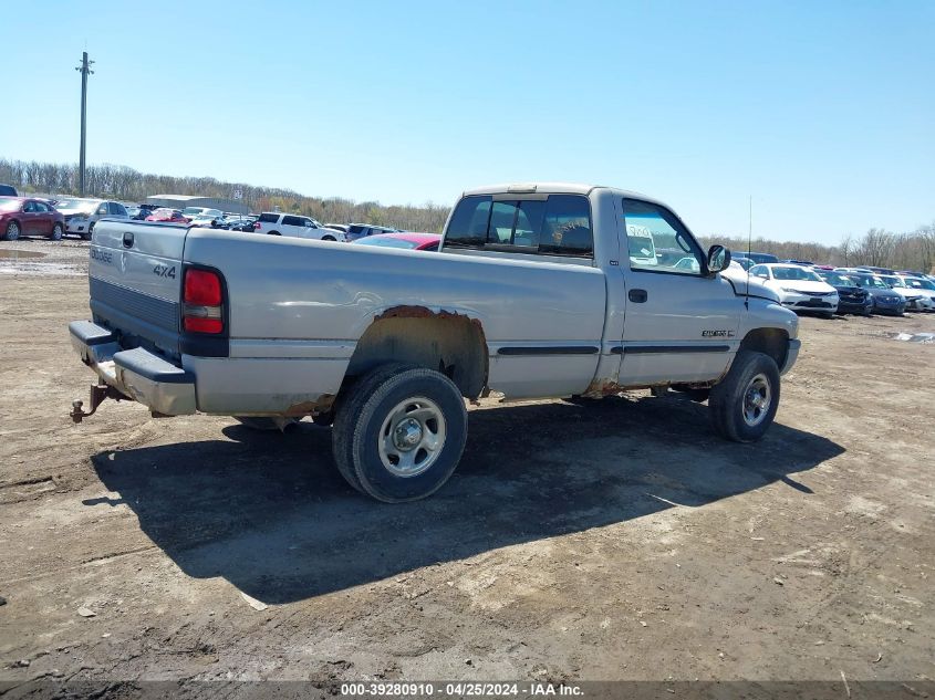 1998 Dodge Ram 1500 St VIN: 1B7HF16Y3WS624313 Lot: 39280910
