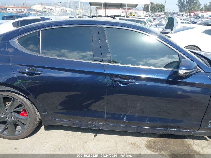 2023 Genesis G70 3.3T Awd VIN: KMTG54TE9PU113416 Lot: 39280925