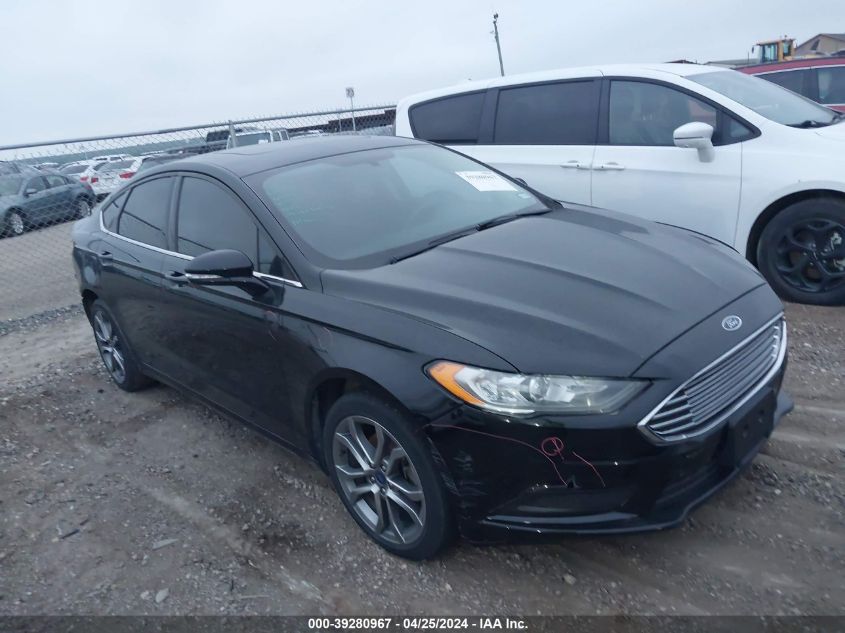 2017 FORD FUSION SE - 3FA6P0HD2HR404173