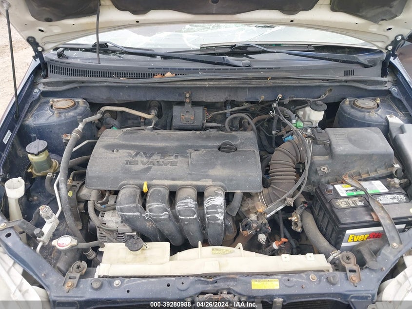 2004 Toyota Corolla Ce VIN: 1NXBR32E44Z299804 Lot: 39280988