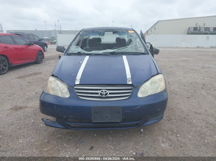 2004 Toyota Corolla Ce VIN: 1NXBR32E44Z299804 Lot: 39280988