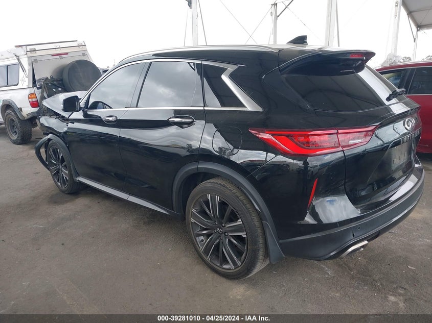 2022 Infiniti Qx50 Luxe VIN: 3PCAJ5BA5NF107946 Lot: 39281010