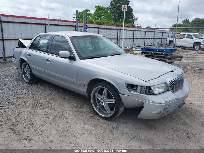 2001 Mercury Grand Marquis Gs VIN: 2MEFM74W51X664107 Lot: 39281042
