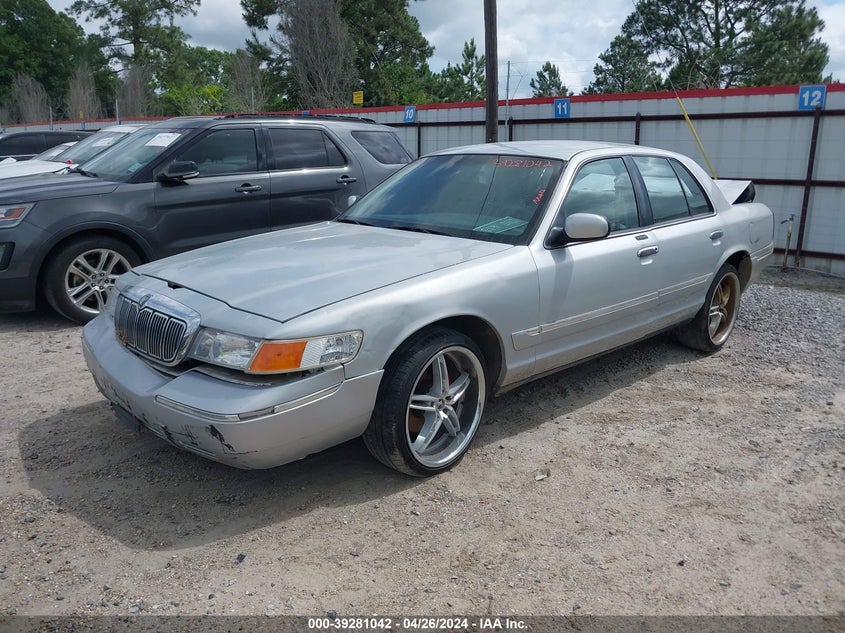 2001 Mercury Grand Marquis Gs VIN: 2MEFM74W51X664107 Lot: 39281042