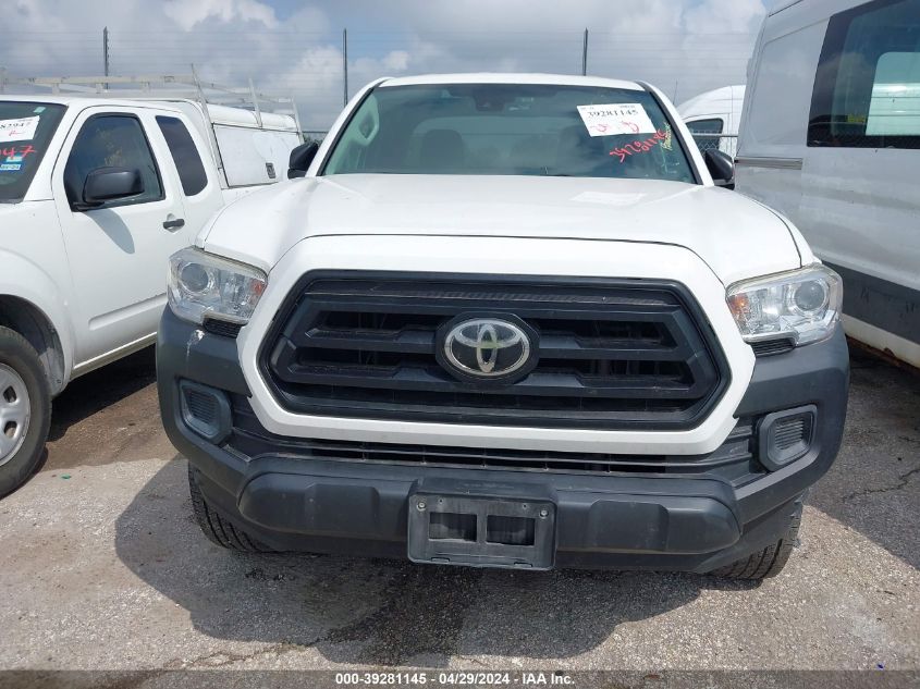 2020 Toyota Tacoma Sr VIN: 5TFRX5GN7LX174998 Lot: 39281145