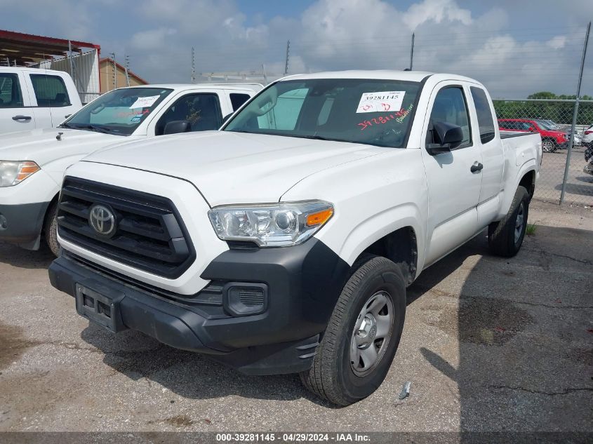 2020 Toyota Tacoma Sr VIN: 5TFRX5GN7LX174998 Lot: 39281145