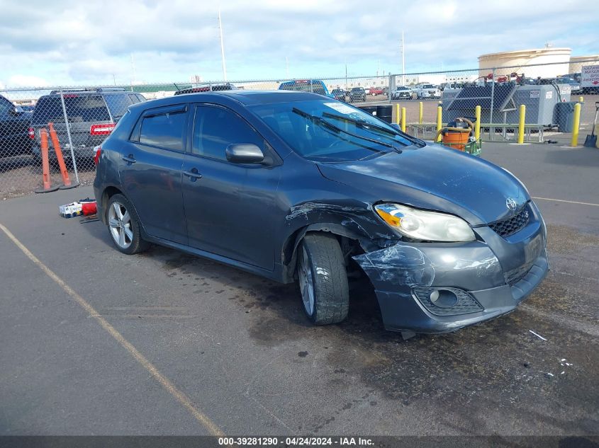 2009 Toyota Matrix S VIN: 2T1KE40E09C010852 Lot: 39281290
