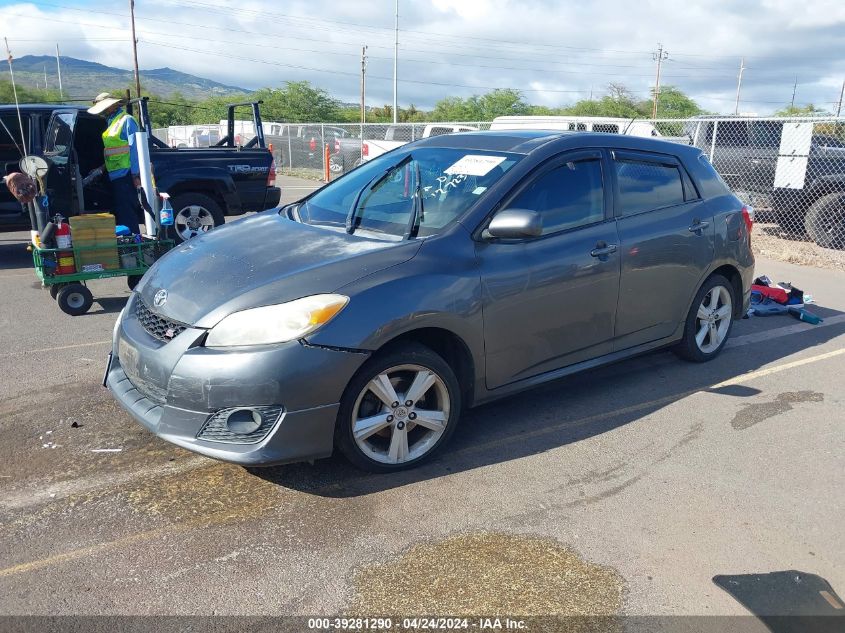 2009 Toyota Matrix S VIN: 2T1KE40E09C010852 Lot: 39281290