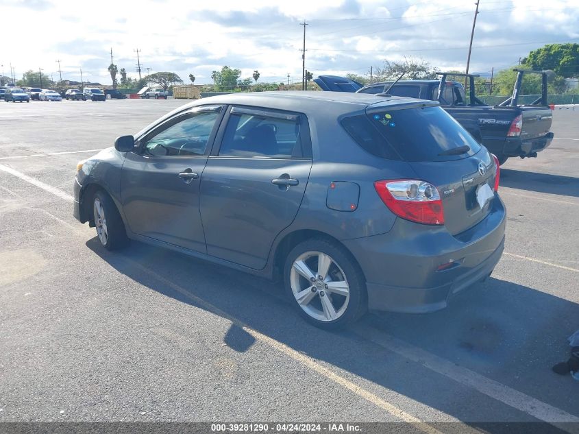 2009 Toyota Matrix S VIN: 2T1KE40E09C010852 Lot: 39281290
