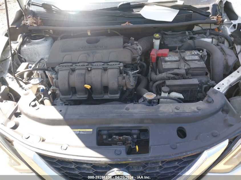 VIN 3N1AB7AP6KY402796 2019 Nissan Sentra, SV no.10