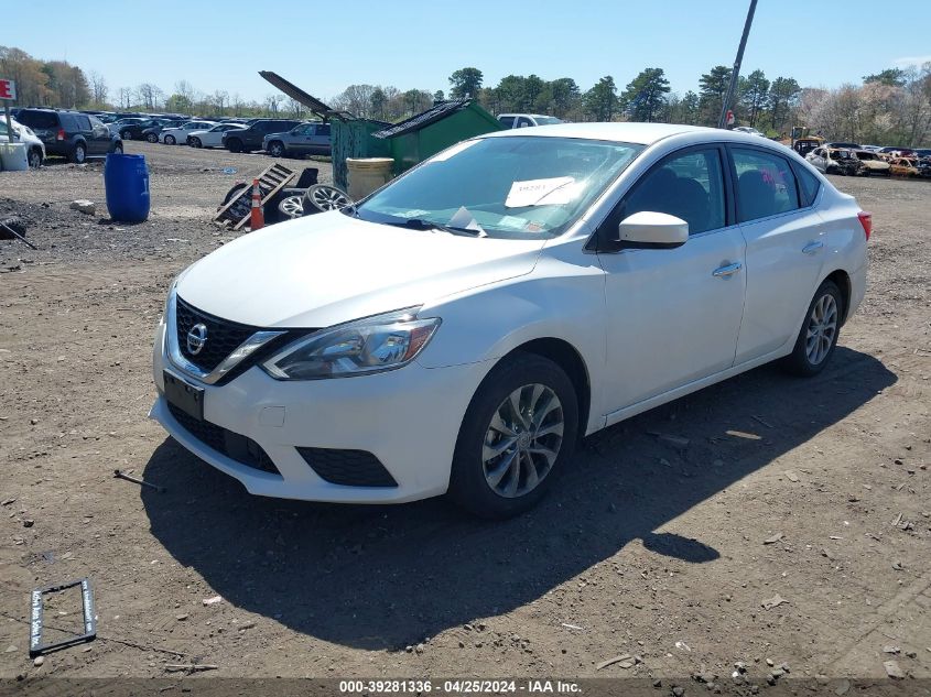 VIN 3N1AB7AP6KY402796 2019 Nissan Sentra, SV no.2