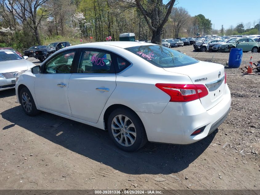 VIN 3N1AB7AP6KY402796 2019 Nissan Sentra, SV no.3