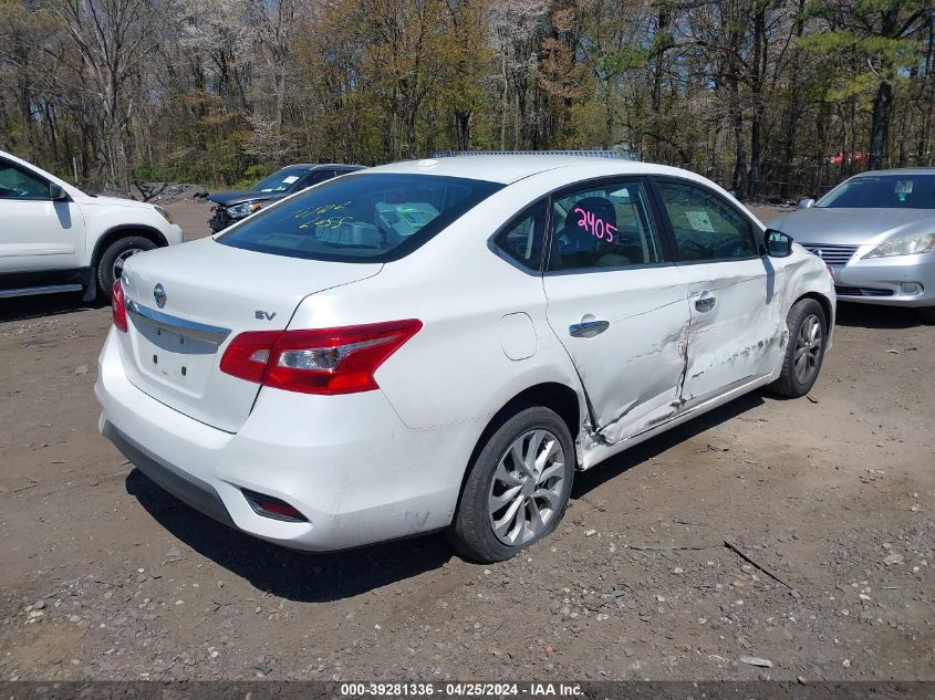 VIN 3N1AB7AP6KY402796 2019 Nissan Sentra, SV no.4