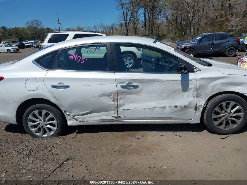 VIN 3N1AB7AP6KY402796 2019 Nissan Sentra, SV no.6