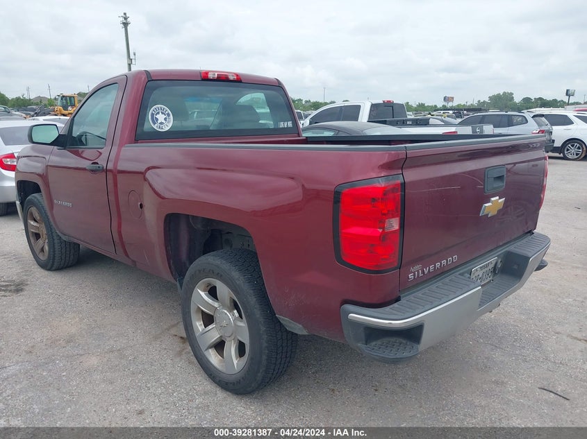 2014 CHEVROLET SILVERADO 1500 WORK TRUCK 1WT - 1GCNCPEH9EZ403398