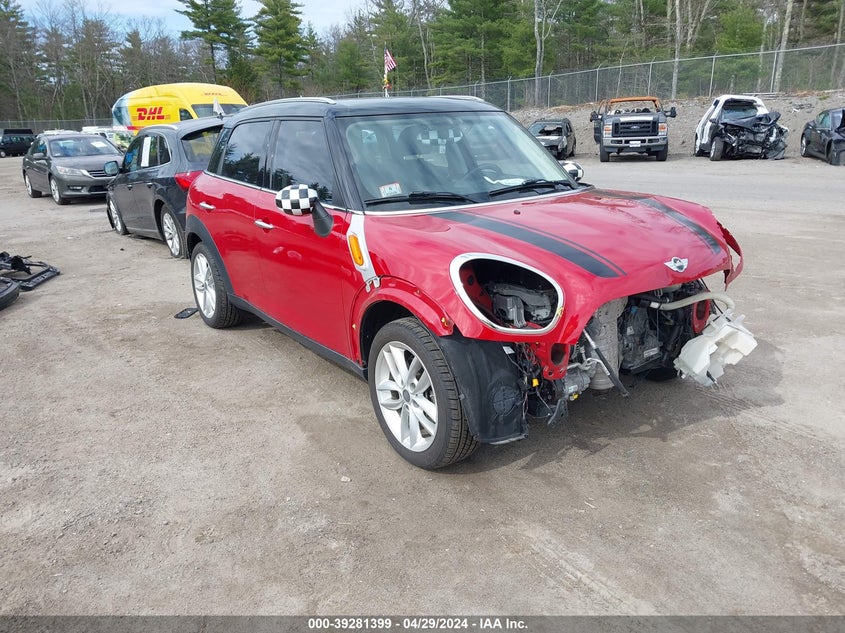 2013 Mini Countryman Cooper VIN: WMWZB3C52DWM09272 Lot: 39281399