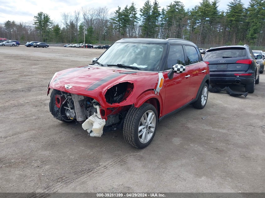 2013 Mini Countryman Cooper VIN: WMWZB3C52DWM09272 Lot: 39281399